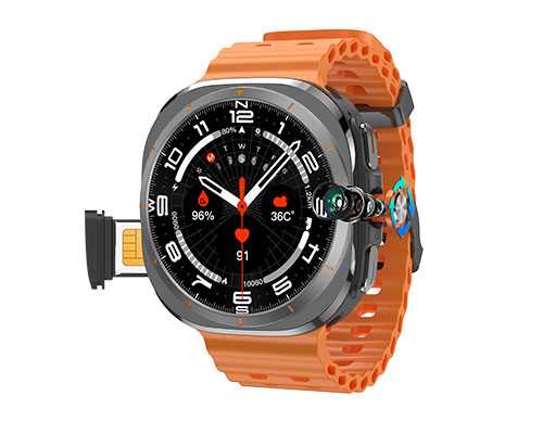 Waterproof Dual-Chip 4G Smart Watch